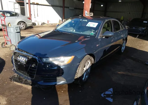 2012 Audi A6 3.0 Premium z USA, uszkodzony, nr VIN WAUGGAFC0CN095133